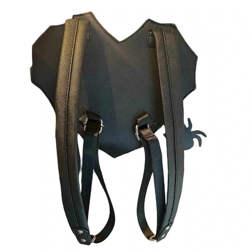 New Mad Engine Spiderweb Heart Backpack purse